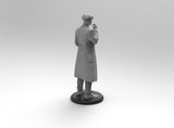 A297 - Movies character design statue, Thomas Shelby standing statue, STl 3D model design print download file