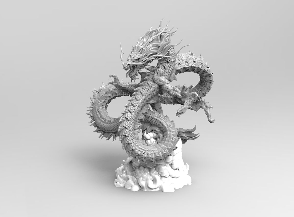 A465 - Legendary creature design, The traditional Chinese Dragon with ...