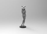 A305 - NSFW Bunny Character design 004, STL 3D model design print download files