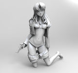 C001 - NSFW Anime character design, The eva girl Misato katsuragi, STL 3D Model print download files