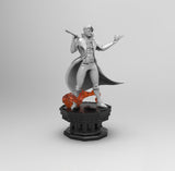 E320 - Comic character design, The Gambler with weopon, STL 3D model design print download files