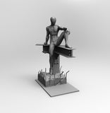 A019 - Comic character design, The Spiderman Marvel superheroes , STL 3D model design print download files