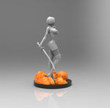 E232 - NSFW Games character design, Hot design female character 2Bie Niar, STL 3D model design print download files