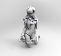 C001 - NSFW Anime character design, The eva girl Misato katsuragi, STL 3D Model print download files