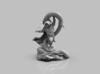 A378 - Movies Character design, The Conan and the snake, STL 3D model design download print files