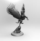 B008 - Legendary Creature ( 2 types ) , The Griffon ,STL 3D model Print