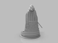 A386 - Movies character design, SW the Lukie and the green kiddo, STL 3D model design print download file