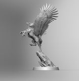 B008 - Legendary Creature ( 2 types ) , The Griffon ,STL 3D model Print