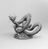 B013 - Legendary Creature - The Fire Dragon , STL 3D Model Design Print