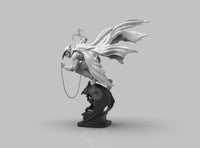 A396 - Comic character design, The moon guy with bird like hoodie, STL 3D model design print download files