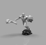 A406 - Comic character design, The Super Skrull statue, STL 3D model design print download file