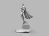 A410 - Comic character design, The Superman in Cyber look, STL 3D model design print download files