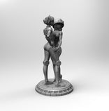 B051 - Movie character fan arts, The SW Female CPO, RD2 - waifu Sexy Version, STL 3D model design print download files