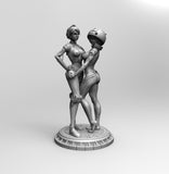 B051 - Movie character fan arts, The SW Female CPO, RD2 - waifu Sexy Version, STL 3D model design print download files