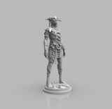 A382 - Games character design, The Dark elf of God battle, STL 3D model design print download files