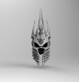 B065 - Arthas Helm Of Domination Helmet, World of Warcraft, STL 3D model design print