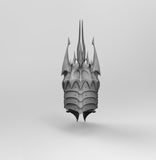 B065 - Arthas Helm Of Domination Helmet, World of Warcraft, STL 3D model design print