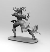 B062 - Sexy Chunli ,Street Fighters Character, STL 3D model design print