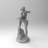 B072 - Bo-Katan Kryze_from The Mandalorian, Star Wars STL 3D Model design print file