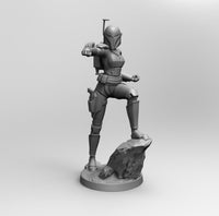 B072 - Bo-Katan Kryze_from The Mandalorian, Star Wars STL 3D Model design print file