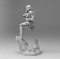 B072 - Bo-Katan Kryze_from The Mandalorian, Star Wars STL 3D Model design print file