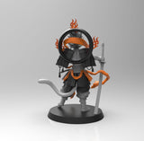 E374 - Anime character fans art statue, The God version Vagatta, STL 3D model design print download files