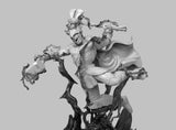A405 - Comic character design, Thor with hammer and axe, STL 3D model design print download files