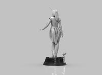 A435 - Comic character design, The Anthena statue, STL 3D model design print download files