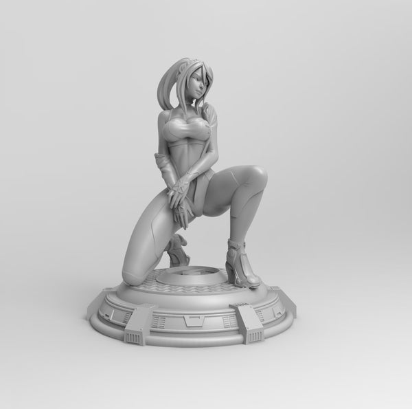 B066 - Anime Character Samus Aran, STL 3D model design print