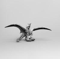 B083 - Gold Dragon, dragon creature design , STL 3D model design print