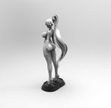 E396 - Waifu character design, The Grand Blue Bikini girl statue, STL 3D model design print download files