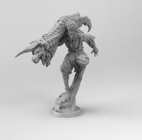 B089- The Ancient Chinese God, The Sun Wu Kong dragon slayer , STL 3D design model print