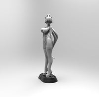 E396 - Waifu character design, The Grand Blue Bikini girl statue, STL 3D model design print download files