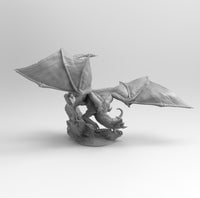 B091 - Norse mythology, Fáfnir Dragon 2type version , STL 3D model design print