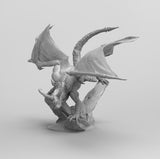 B091 - Norse mythology, Fáfnir Dragon 2type version , STL 3D model design print