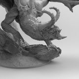 B091 - Norse mythology, Fáfnir Dragon 2type version , STL 3D model design print