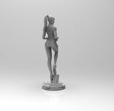 E425 - Anime waifu character design, The Semus Aron waifu statue, STL 3D model design print download files