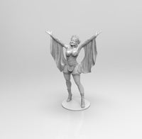 E411 - NSFW character design, The Carnival queen statue design, STL 3D model design print download files