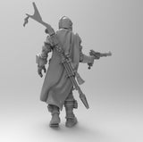 B102 - Starwars , The Mandalorian standing with gun version, STL 3D model design print download files