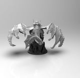 A473 - Legendary creature design statue, The Rogue Dragon, STL 3D model design print download file