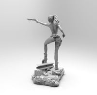 E997 - NSFW Games character design, The Sexy RE Clairey statue, STL 3D model design print download files