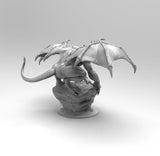 A475 - Legendary creature design, Demon Gargolye statue, STL 3D model design print download files