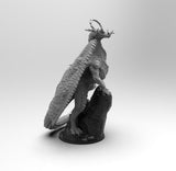 A478 - Legendary dragon, The Ring Wizard dragon, STL 3D model design print download files