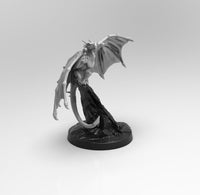 A484 - Legendary creature design, The small dragon statue, STL 3D model design print download file