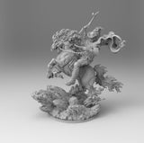A083 - Cowboy version Ghost Rider, STL 3D model design print files