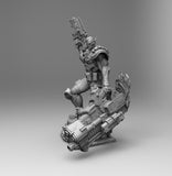 A101 - Comic Character design, The Cable with massive weopon , STL 3D Model design print download file