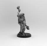 A501 - Legendary Character design, The Dwarft with cannon, STL 3D model design print download files