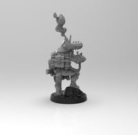 A501 - Legendary Character design, The Dwarft with cannon, STL 3D model design print download files
