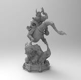 A092 - Golden Axe Fanart Dwarf on Chickenleg, STL 3D model design print