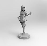 D012 - DBZ anime character, Android 18 Maid Version ( + NSFW ) , STL 3D model design print files